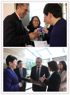 以色列何澤偉大使攜夫人一行訪問天堂硅谷 以色列何澤偉大使攜夫人一行訪問天堂硅谷